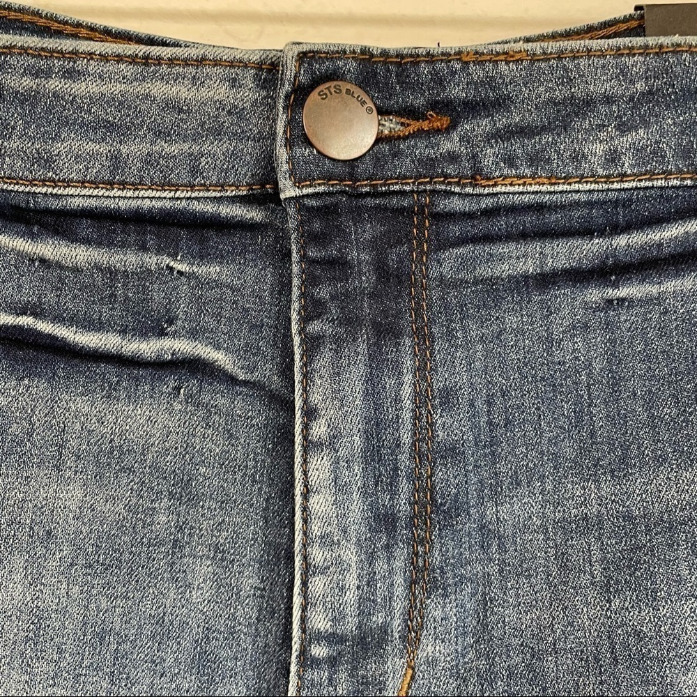 STS Blue Cuffed High Rise Jean Short - Picture 2 of 7